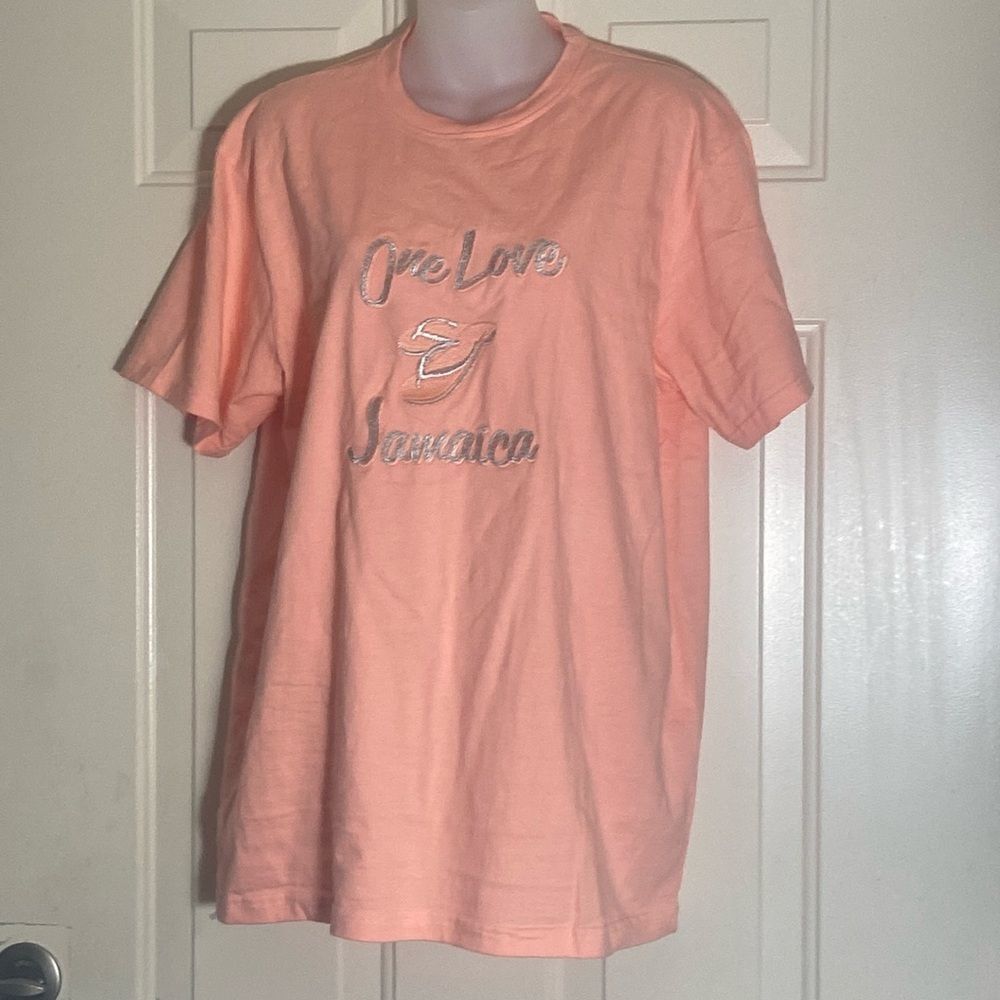 AV Couture One Love Jamaica 💯 Authentic Handcrafted Goods Top Unisex Shirt Sz XL